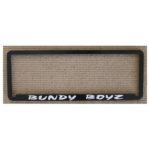 Novelty Number Plate Frame - Bundy Boyz