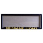 Novelty Number Plate Frame - Brisbane Lions