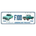 Novelty Number Plate (Flat) - Two Fioo