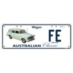 Novelty Number Plate (Flat) - Fe Wagon