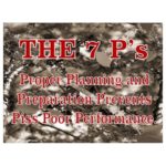 Parking Sign - The 7 P's