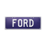 FORD Novelty Number Plate