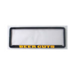 Novelty Number Plate Frame - Beer Guts