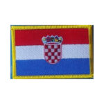 Croatia Flag Embroidered Patch