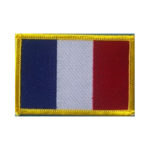 France Flag Embroidered Patch