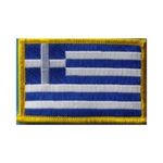 Greece Flag Embroidered Patch