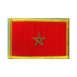 Morocco Flag Embroidered Patch