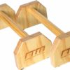 Wooden Parallette Bars Push Up & Dip Workouts