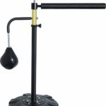 Free Standing Punching Bag Speedball Boxing Reflex Training Target Dummy Gym Black
