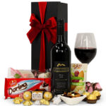 Wine & Chocolate Hamper (Sauvignon Blanc) - Wine Party Gift Box Hamper for Birthdays, Graduations, Christmas, Easter, Holidays, Anniversaries, Weddings, Receptions, Office & College Parties